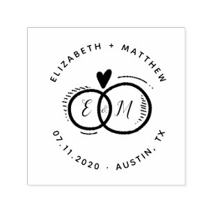 guardar a data do casamento escrito à mão Carimbo 