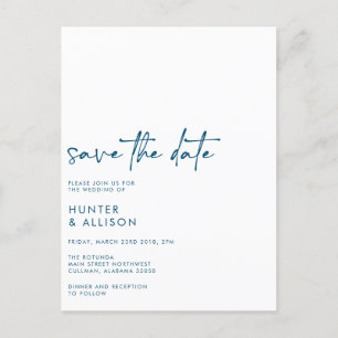 Guardar Cartão-Postal De Convite De Data