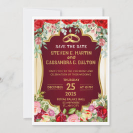 Guardar Cartões de Data do Casamento