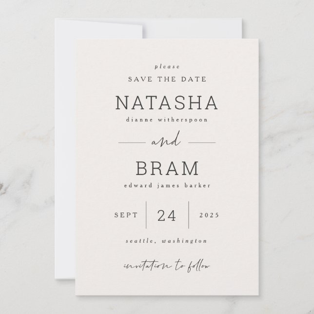 Guardar O Cartão com fotos De Casamento Do Anúncio (Frente)