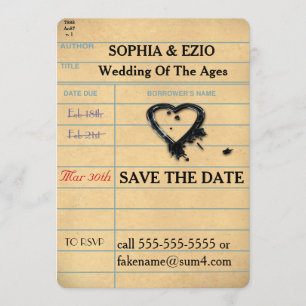 Guardar o Cartão de Biblioteca de Data