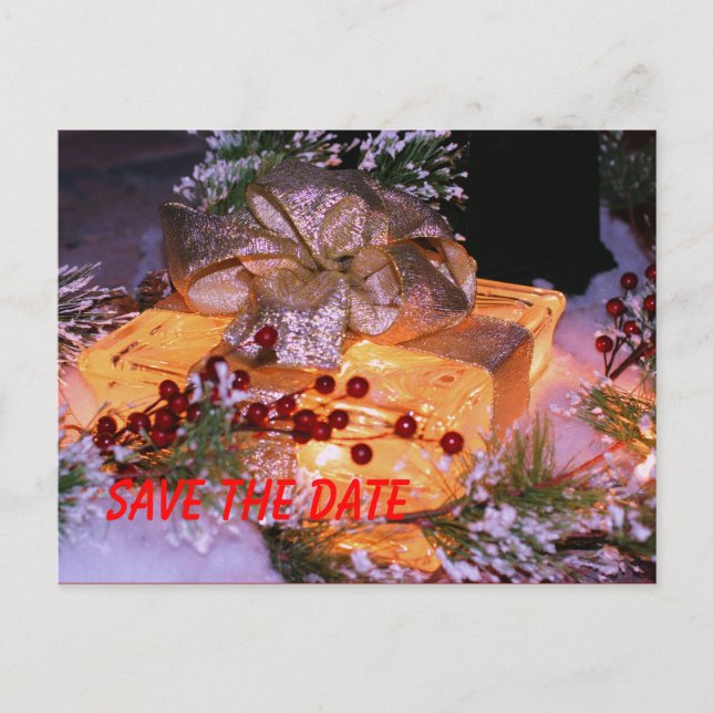 Guardar O Cartão Postal De Feriado De Feriado De F (Frente)