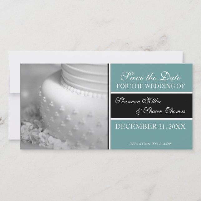 Guardar os Cartões com fotos de Anúncio de Data {T (Frente)