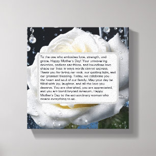 Guardar Para A Mãe Canvas Premium (Gloss)