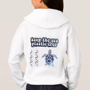 GUARDE AS TARTARUGAS, MANTENHA o Hoodie de plásti