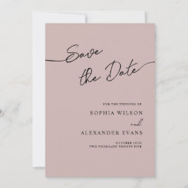 Guarde o cartão plano de data para um casamento co