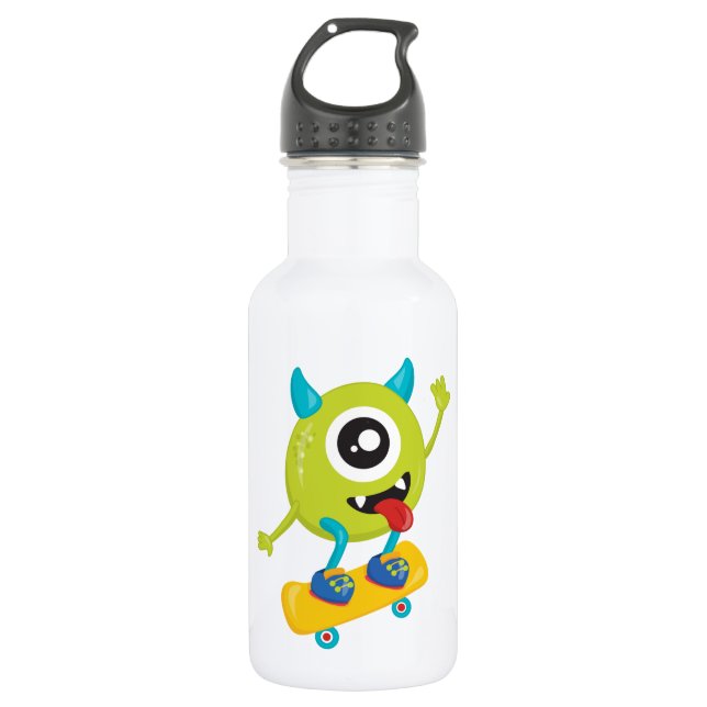 Guarde ou design o seu - Garrafa de água (18 oz) (Frente)