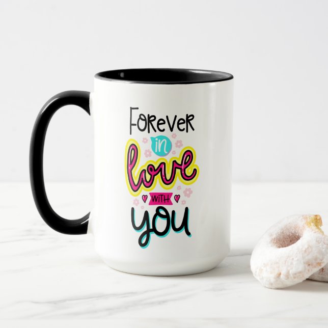 Guarde ou design sua própria caneca de café (Com Donut)