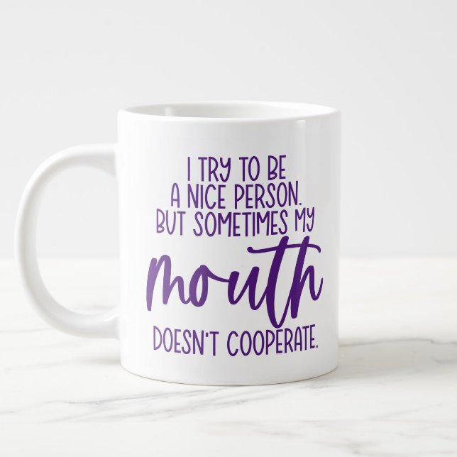 Guarde ou design sua própria caneca gigante de caf (Esquerda)