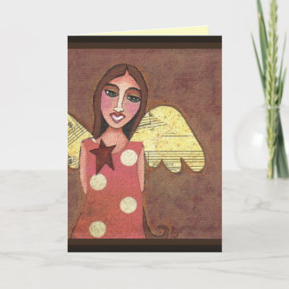 GUARDIAN ANGEL - cartão de saudação angélico