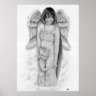 Guardian Angel Poster/ Impressão
