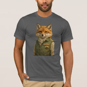Guardião da Floresta de Raposas – Camiseta Tri‑Ble