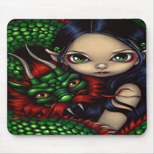 "Guardião esmeralda" Mousepad