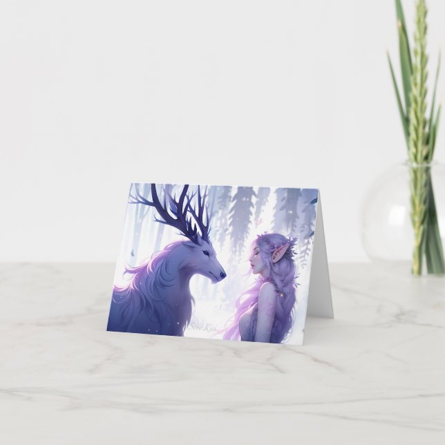 Guardiões do Cartão Florestal de Lavanda (Frente)