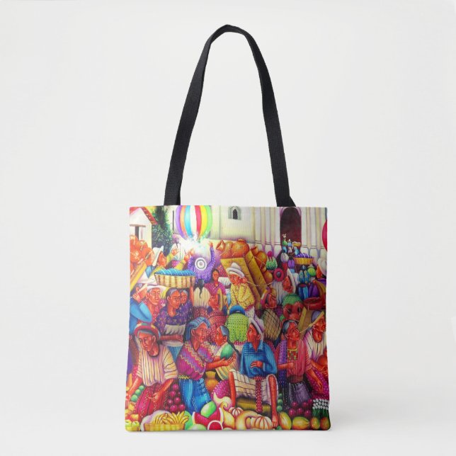 Guatemala Art Tote Bag (Frente)