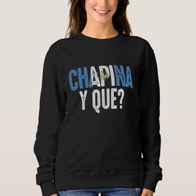 Guatemala Camiseta Chapina Mujer G (Frente)
