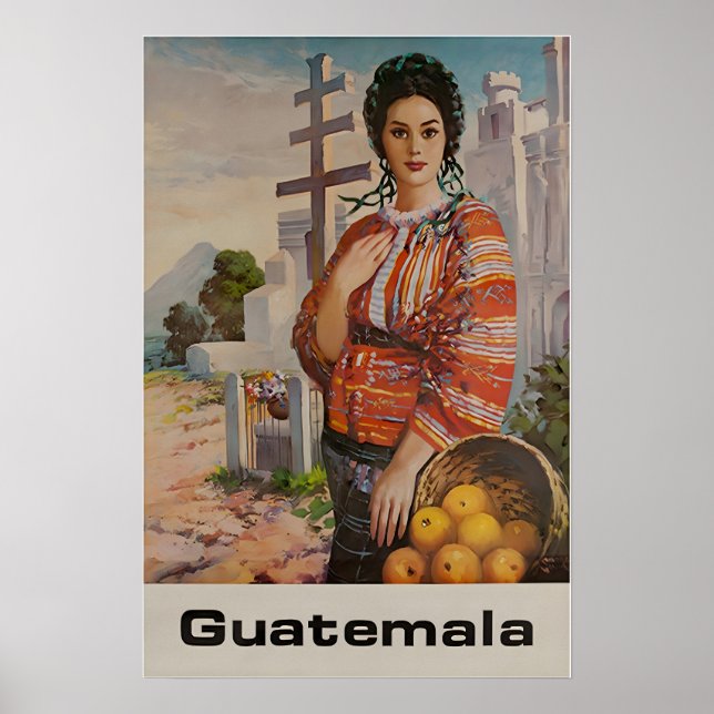 Guatemala Print South America Poster Art (Frente)