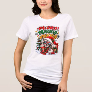 Guaxinim Festivo Árvore de Natal Cacau Quente Aleg