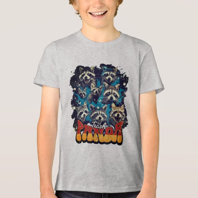Guaxinim Trash Panda Design Divertido (Frente)