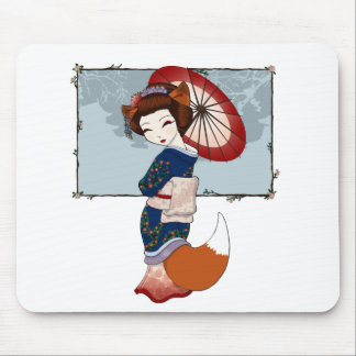 Gueixa Mousepad de Kitsune