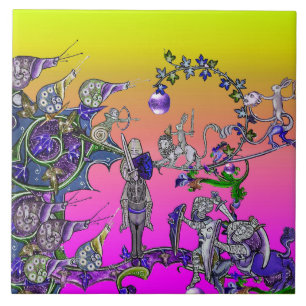 GUERRA BESTIÁRIA MEDIEVAL, NOITES,ESQUEMAS GIGANTE