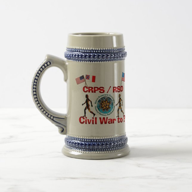 Guerra civil de CRPS RSD a? Caneca de cerveja (Esquerda)