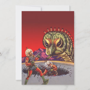 Guerra gigante do inseto do centípede da ficção