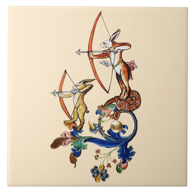 GUERRA MEDIEVAL ESTRANHA, COELHOS DE ARQUIVO (Frente)