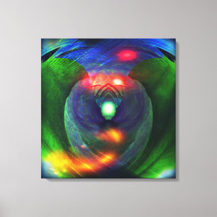 Guerras do espaço/pássaro de canvas da rapina