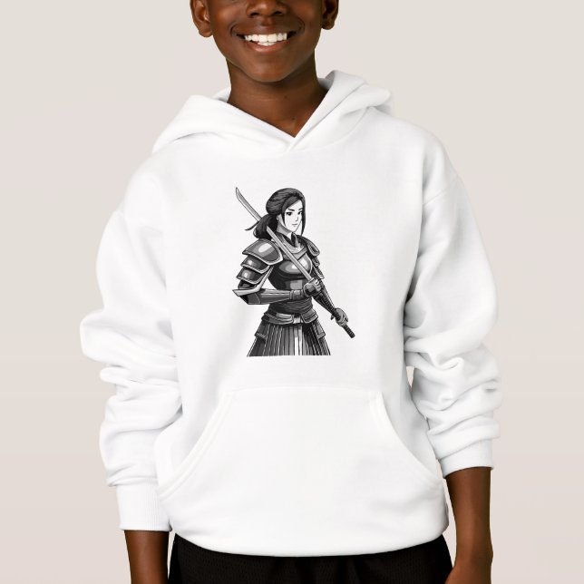 guerreira samurai japonesa - mulher (Frente)