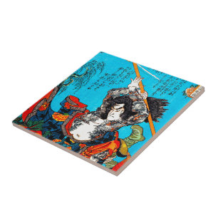 Guerreiro antigo japonês oriental legal Jo do sam