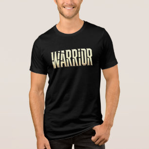 Guerreiro do ouro - Camisa de três lâminas metálic
