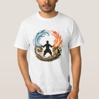 Guerreiro Elemental | Camiseta Fogo Água Terra Ar