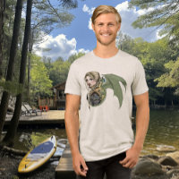 Guerreiro Elfo Dragão Fantasia Mágico Medieval Pês