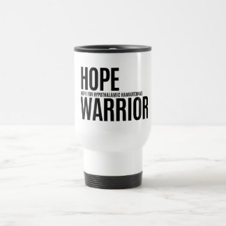 Guerreiro Esperança - Caneca de viagem (Branco)