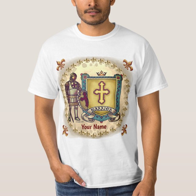 Guerreiro por Jesus camiseta cristã (Frente)