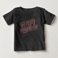Guerreiro WiFi - Camisa do bebê