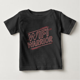 Guerreiro WiFi - Camisa do bebê