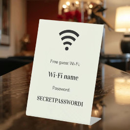 Guest customer wifi network password ivory