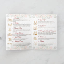 Guia de casamento indiano e programa de casamento