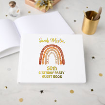 Guia de Festa de aniversário Personalizada do Boho