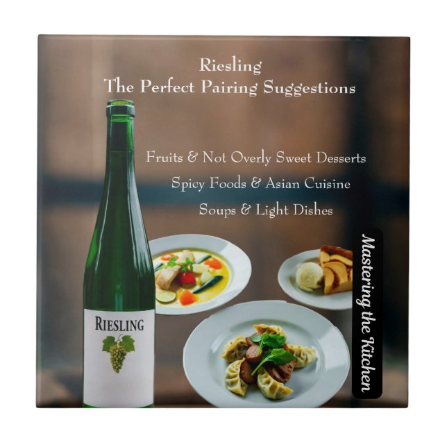 Guia de Harmonização de Vinho Riesling/Master the  (Frente)