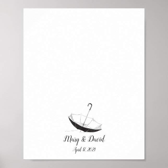 Guia de Impressão Digital dos Guarda-chuvas (Frente)