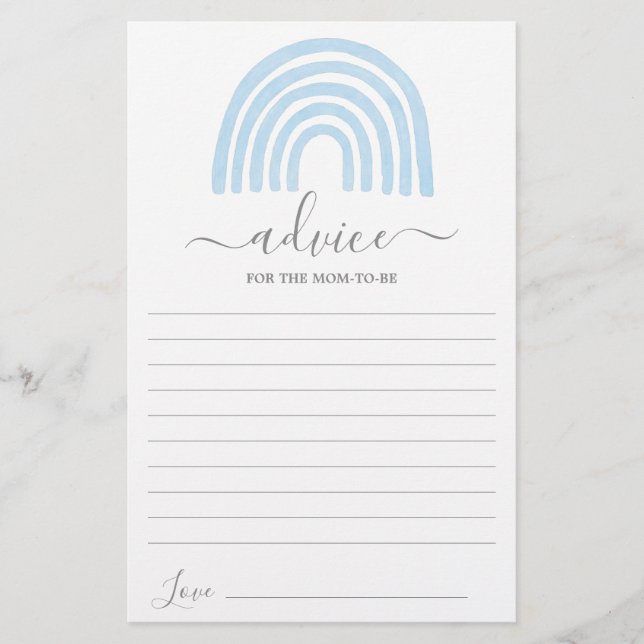 Guia do Arco-Íris Azul para a Mãe Ser (Frente)