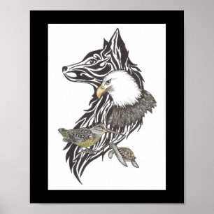 Guias para animais selvagens Impressão Premium (gl