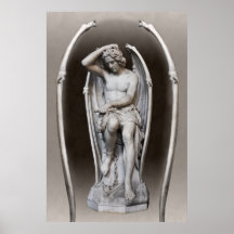 Guillaume Geefs Lucifer CC0286 Poster 36 em 91 cm