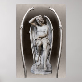 Guillaume Geefs Lucifer CC0286 Poster 36 em 91 cm