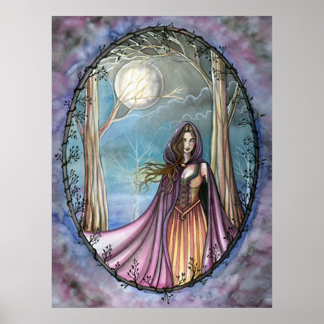 Guinevere Fantasy Fairy Tale Poster (Frente)