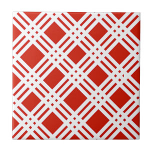 Guingão vermelho e branco
