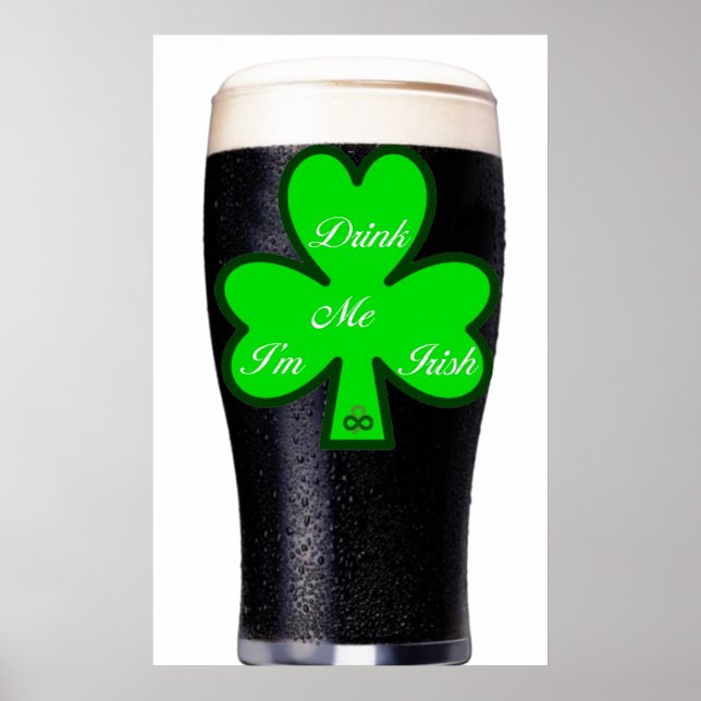 Guinness pint Poster (Frente)